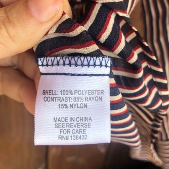 ModCloth striped blouse - Picture 6 of 8